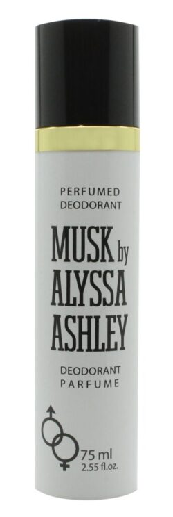 Alyssa Ashley Musk Deodorant Spray 75ml - Ellavee