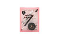 Anastasia Beverly Hills No-Fade Brow Kit Soft Brown 4g Dipbrow Pomade + 2.5ml Mini Clear Brow Gel + Brush - Image 2
