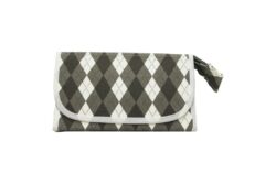 Bags Unlimited Turnburry Make-Up Tasje Met Spiegel - Grijs - Ellavee