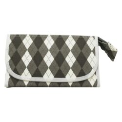 Bags Unlimited Turnburry Make-Up Tasje Met Spiegel - Grijs - Ellavee