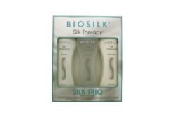 Biosilk Silk Therapy Gift Set 207ml Shampoo + 207ml Conditioner + 207ml Original Treatment - Image 2