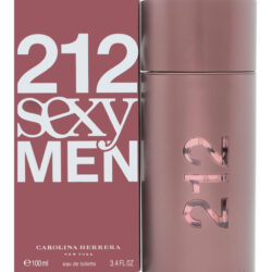 Carolina Herrera 212 Sexy Men Eau De Toilette 100ml Spray - Ellavee