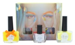 Ciat? Corrupted Neon Manicure Gift Set 13.5ml Neon Orange Nail Polish + 10g Neon Glitter + 5ml Black Light Top Coat - Image 2