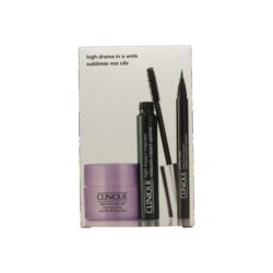 Clinique High Drama is a Wink Giftset 7ml Mascara + 15ml Take the Day Off Reinigingsbalsem + 0.34ml Pretty Easy Vloeibaar Eyelining Pen -...