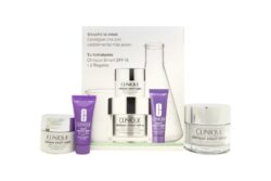 Clinique Lift & Firm Lab Gift Set 50ml Smart Moisturiser SPF15 + 15ml Smart Night Moisturiser + 10ml Smart Clinical Repair Serum