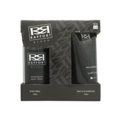 Dana Rapport Black Gift Set 150ml Shower Gel + 150ml Deodorant Body Spray