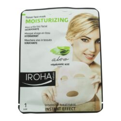 Iroha Nature Moisturizing Aloe Vera Tissue Gezichtsmasker 1 x Gezichtsmasker - Ellavee