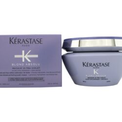 Kérastase Blond Absolu Ultra Violet Hair Mask 200ml - Voor Gekleurd Haar - Ellavee