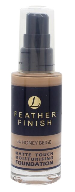 Lentheric Feather Finish Matte Touch Moisturising Foundation 30ml - Honey Beige 04 - Image 2