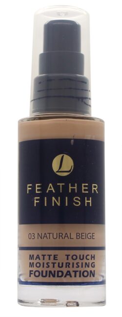 Lentheric Feather Finish Matte Touch Moisturising Foundation 30ml - Natural Beige 03 - Image 2