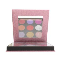 Makeup Revolution Pressed Glitter Oogschaduw Palette 9 x 1.5g - Diva - Ellavee