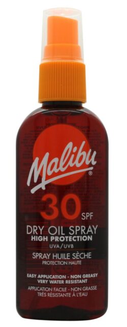 Malibu Dry Oil Spray SPF30 100ml - Ellavee