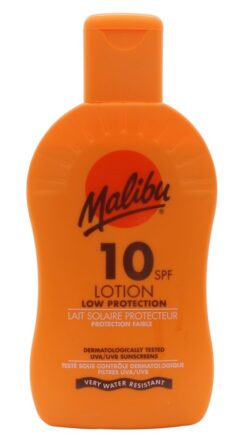 Malibu Zonnebrand SPF10 Lage Bescherming 200ml Lotion - Ellavee