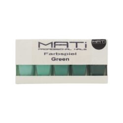 MATi Professional Nails Giftset Green 5 x 5 Nagellak - Ellavee