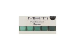 MATi Professional Nails Gift Set Green 5 x 5 Nail Polish - Image 2