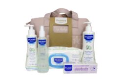 Mustela Pink Stroller Bag Giftset 5 Stuks - Ellavee