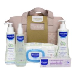 Mustela Pink Stroller Bag Giftset 5 Stuks - Ellavee