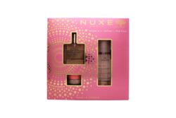 Nuxe Pink Fever Gift Set 50ml Huile Prodigieuse Florale + 100ml Very Rose 3-in-1 Soothing Micellar Water + 15g Very Rose Rose Lip Balm - Image 2