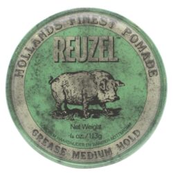Reuzel Green Medium Hold Grease Pomade 113g - Ellavee