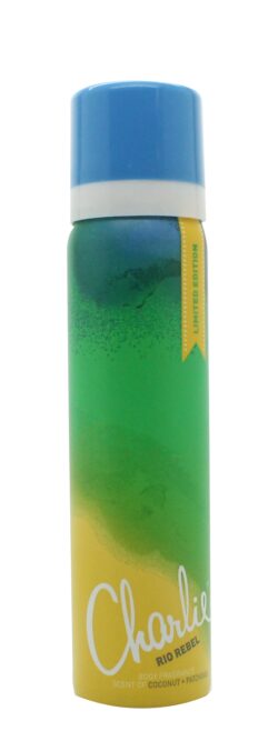 Revlon Charlie Rio Rebel Body Spray 75ml - Image 2