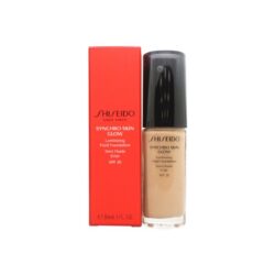Shiseido Synchro Skin Glow Luminizing Fluid Foundation SPF20 30ml - 4 Rose - Ellavee