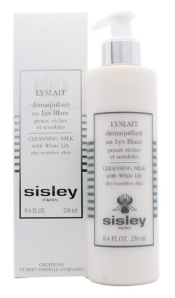 Sisley Reinigingsmelk met Witte Lelie Droog/Gevoelige Huid 250ml - Ellavee