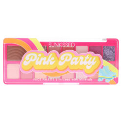 Sunkissed Pink Party Face Palette 1.7g Bronzer + 1.7g Blusher + 8.4g Oogschaduw - Ellavee