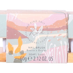 The Kind Edit Co. Kind Giftset 60g Zeep + Nagelborstel - Ellavee