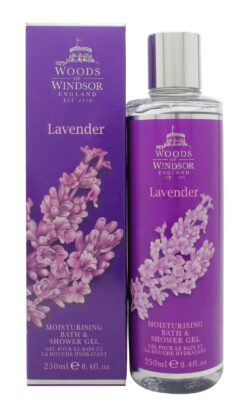 Woods of Windsor Lavender Bath & Shower Gel 250ml - Image 2