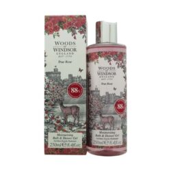 Woods of Windsor True Rose Moisturising Bad- & Douchegel 250ml - Ellavee