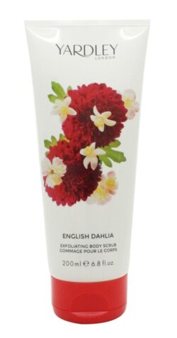 Yardley English Dahlia Exfoliating Body Scrub 200ml - Ellavee