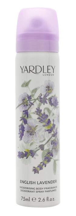 Yardley English Lavender Body Spray 75ml - Image 2