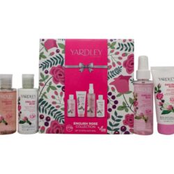 Yardley English Rose Giftset 100ml Body Wash + 100ml Body Lotion + 100ml Body Mist + 50ml Handcrème - Ellavee