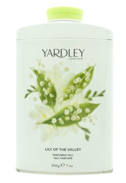 Yardley Lily of the Valley Perfumed Talc 200g - Image 2