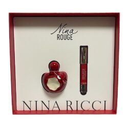Nina Ricci Nina Rouge Gift Set 50ml EDT + 2.5g Jumbo Lipstick Matte